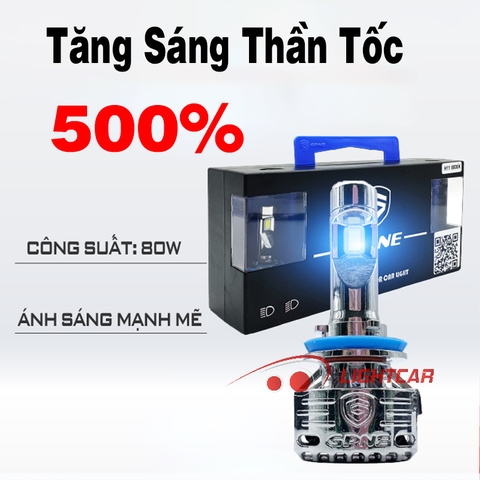 Bóng Đèn Led Tăng Sáng GPNE H11 – R6 80W Chính Hãng