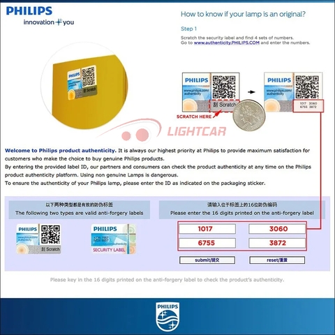 Bóng Đèn Xenon Philips Chân D3S