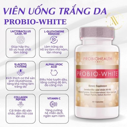 Viên uống trắng da PROBIO - WHITE