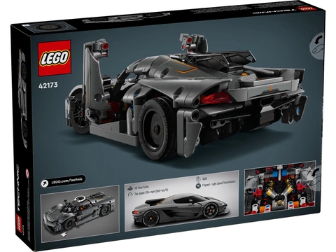 LEGO Technic Koenigsegg Jesko Absolut Grey Hypercar 42173