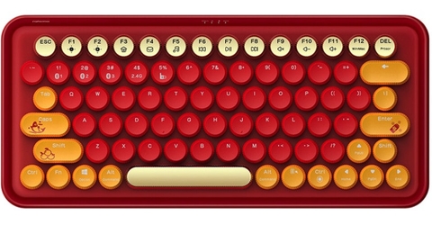 Bàn phím không dây Rapoo Ralemo Pre 5 màu đỏ