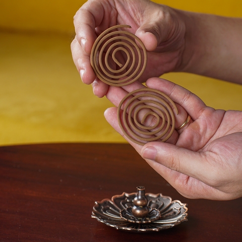 Nhang Vòng Trầm Hương Nguyên Chất Vân Diễm | Trầm Hương Ân Vũ - Hương Thơm Chữa Lành