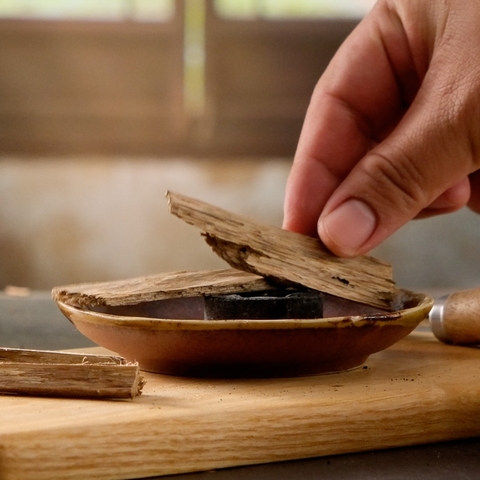 Thanh Giác Trầm Hương Xông Nhà Nhiều Dầu | Trầm Hương Ân Vũ - Hương Thơm Chữa Lành