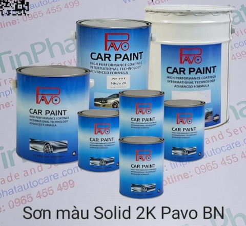 Sơn Pavo xanh lá cây 2K BN30 (1L)