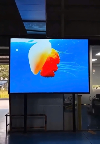 Lắp đặt màn hình P3 tại xưởng giầy Đồng Nai