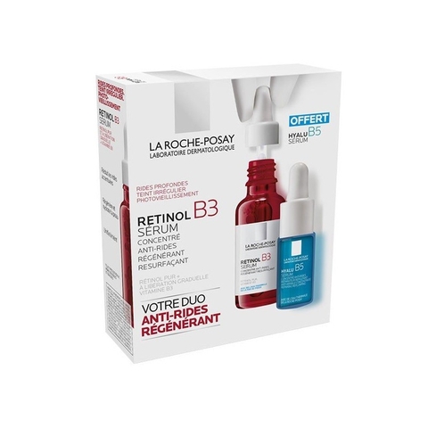 Serum retinol B3 30ml tặng kèm serum B5 10ml La roche posay