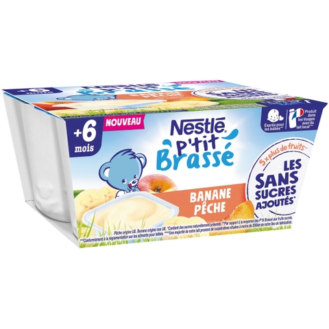 Sữa chua Nestle vị chuối đào