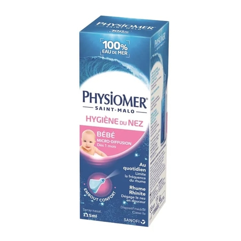 Xịt nước muối Physiomer 115ml ( 0m+)