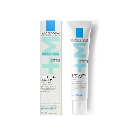 Kem trị mụn, mờ thâm La roche posay Effaclar Dou+ M 40ml