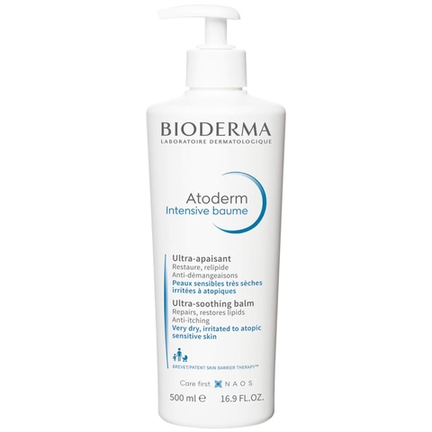 Kem dưỡng ẩm chuyên sâu Bioderma Intensive baume 500ml ( 0m+)