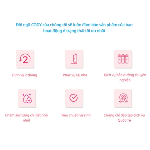 2 năm Dịch vụ Heart Service của Máy lọc không khí AIRES 5