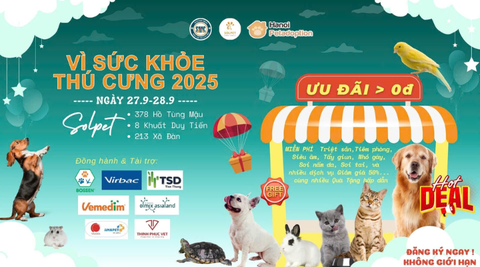 VÌ SỨC KHỎE THÚ CƯNG 2025