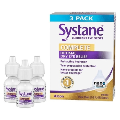 Thuốc nhỏ mắt systane complete lubricant eye drops
