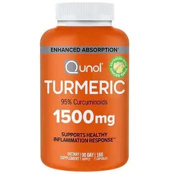 M30 1500TURMERIC Viên uống tinh chất nghệ Qunol Turmeric 1,500 mg, 180 viên