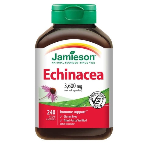 Viên uống hỗ trợ hệ miễn dịch Jamieson Echinacea 3,600 mg, 240 viên