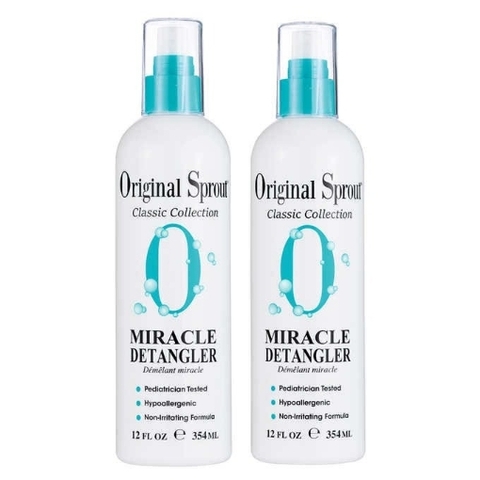 Xịt dưỡng và phục hồi tóc Đồ dùng cho Bé original sprout miracle detangler