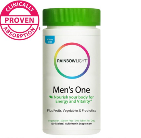 Vitamin tổng hợp dành cho nam giới rainbow light 150 viên - rainbow light multivitamin for men 150 tablets