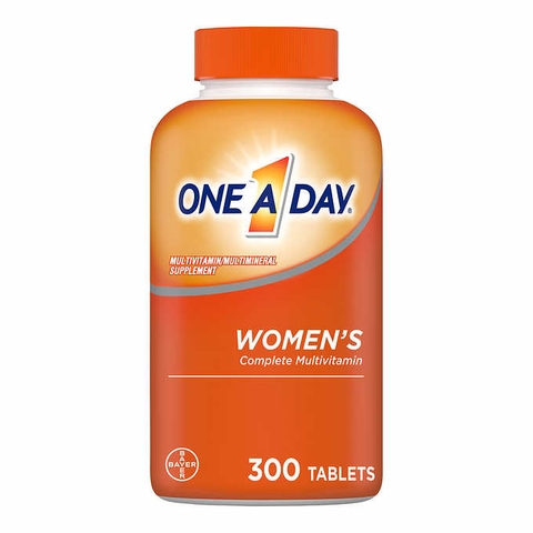 M10 OADWOMEN 300 Viên uống vitamin tổng hợp dành cho nữ giới One A Day Women's Multivitamin, 300 viên