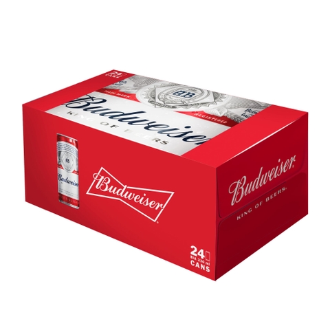 Budweiser Sleek Can 24x330ml