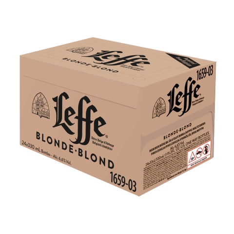 Leffe Blond Bottle 24x330ml