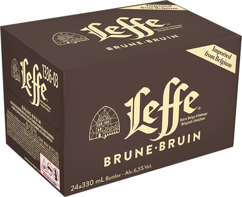 Leffe Brune Bottle 24x330ml