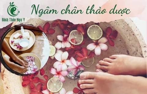 Ngâm chân thảo dược