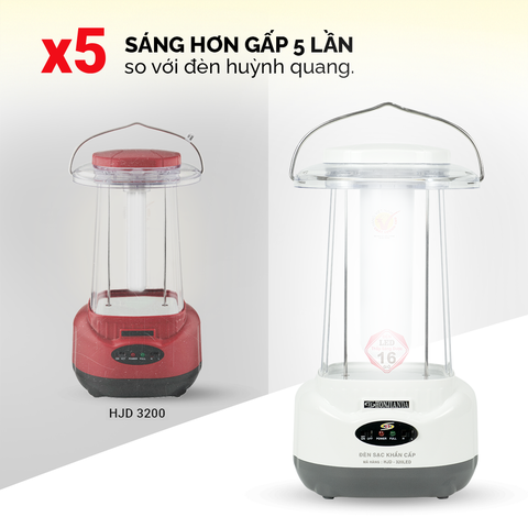 Đèn sạc tích điện Honjianda HJD-320