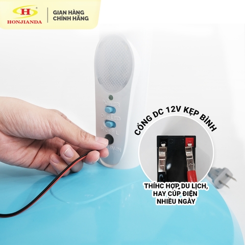 Quạt điện kẹp bình 16inch Honjianda FL-1216