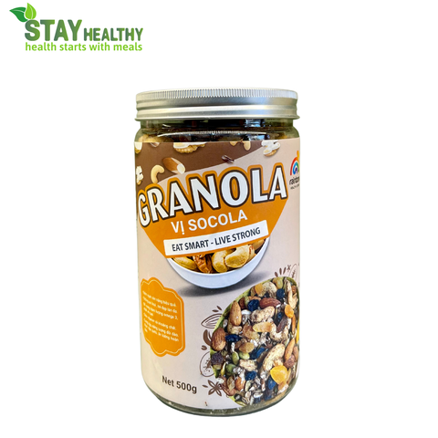 Granola cacao 500gr - Behapy