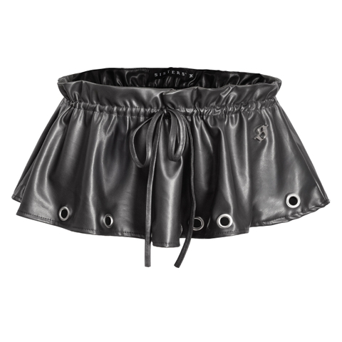 SISTERS Chân váy mini skirt xoè rút hông Delein