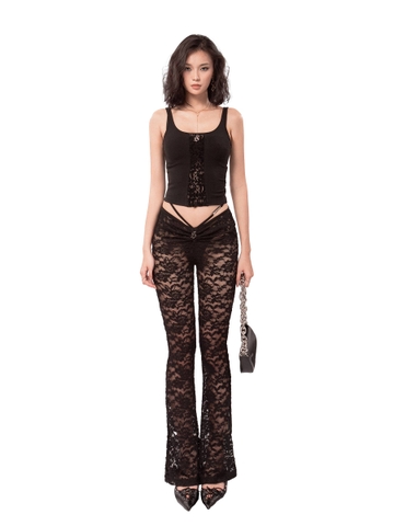 SISTERS Quần dài ren ống loe Lily