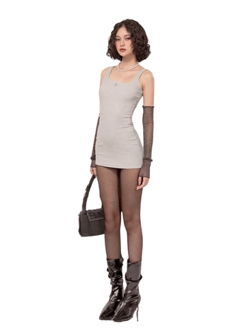 Sisters Váy đầm body cổ vuông Shiloh