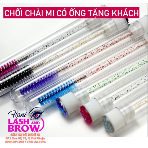 Chổi chải mi kim tuyến đủ màu