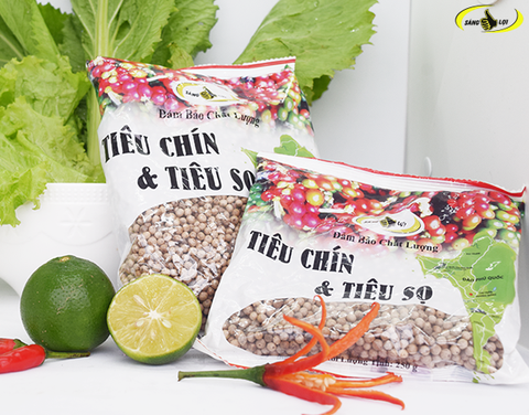 Tiêu Sọ Trắng Phú Quốc Sáng Lợi - 250g