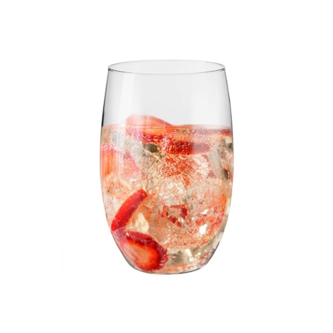 Bộ ly, cốc thủy tinh 6 chiếc bầu cao 370ml BLENDED Ba Lan Krosno-831923