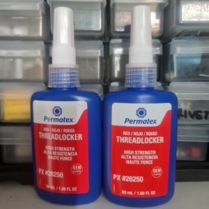 Keo dán Permatex 26250 - PERMATEX PERMANENT STRENGTH THREADLOCKER RED 26250 (50 ml/chai)
