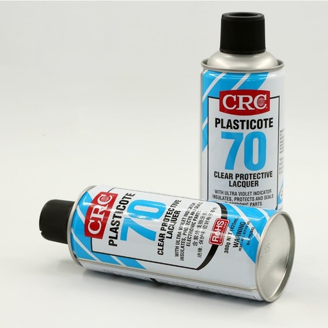 Bình xịt bảo vệ vi mạch điện tử CRC Plasticote 70 (code 2043) - 300g
