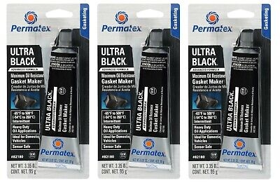Keo PERMATEX® ULTRA BLACK® RTV SILICONE GASKET MAKER, 3 OZ code 82180