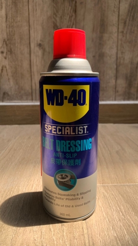 CHẤT BẢO DƯỠNG DÂY CUA-ROA WD-40 360ml Belt Dressing