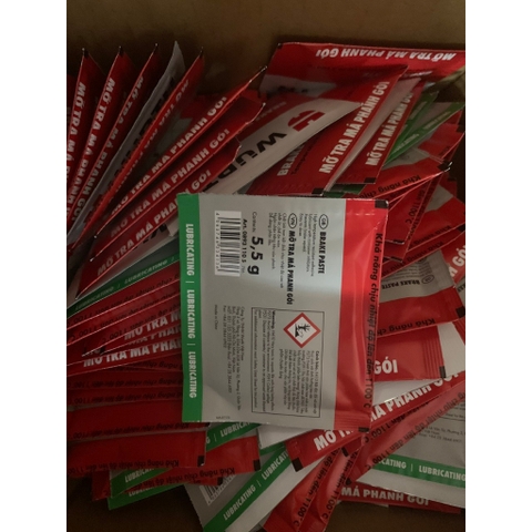 MỠ TRA MÁ PHANH GÓI 5,5ML