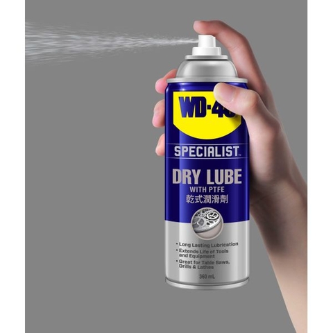 Wd-40 360ml High Performance Dry Lube PTFE