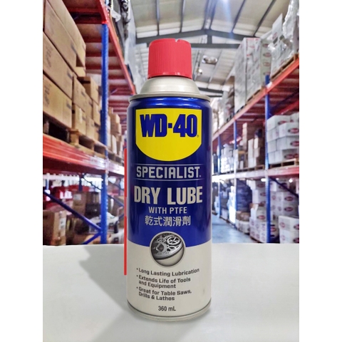 Wd-40 360ml High Performance Dry Lube PTFE