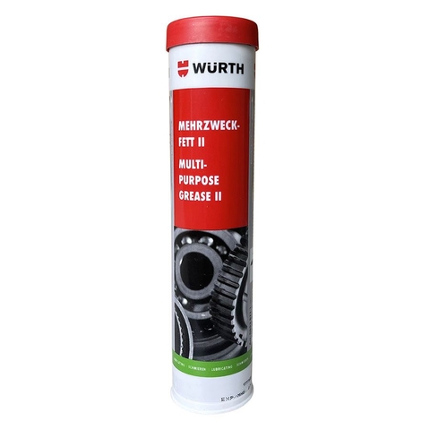 Mỡ bò Wurth Multi-purpose Grease II 400g/chai