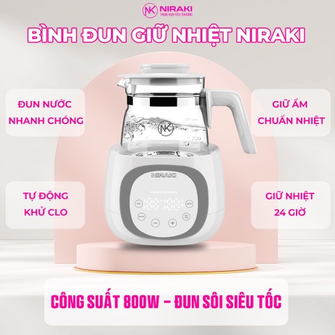 Bình Đun Giữ Nhiệt Niraki Bình Đun Giữ Nhiệt Niraki