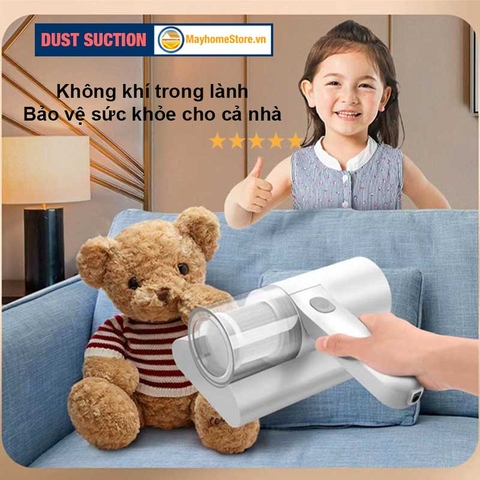 Máy Hút Bụi Giường Nệm Diệt Khuẩn UV Không Dây Chuyên Dụng Hút Bụi Vệ Sinh Giường Nệm Chăn Ga Ghế Sofa Diệt Khuẩn 99%