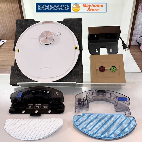 Robot hút bụi lau nhà Ecovacs T8 Max/Power - Hàng trưng bày chưa qua sử dụng- Tặng ID App Ecovacs Home