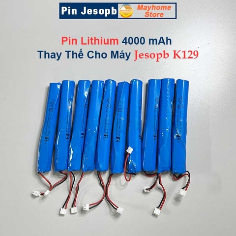 Pin 4000 mAh Thay Thế Cho Máy Cọ Máy Chà Bàn Chải Làm Sạch Vệ Sinh Nhà Tắm Jesopb K129