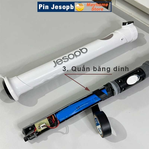 Pin 4000 mAh Thay Thế Cho Máy Cọ Máy Chà Bàn Chải Làm Sạch Vệ Sinh Nhà Tắm Jesopb K129