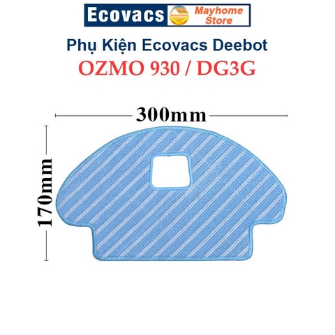 Phụ Kiện Robot Ecovacs Deebot Ozmo930 / DG3G Khăn Lau | Chổi Lăn Chính | Chổi Cuộn | Đôi Chổi Cạnh | Bộ Lọc Hepa///
