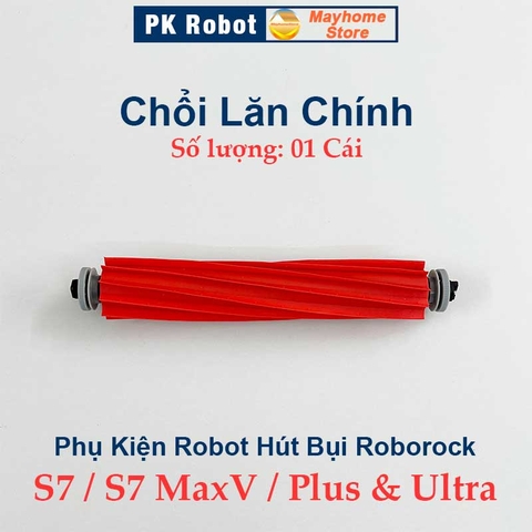 Phụ kiện Robot Hút Bụi Lau Nhà Roborock S7, S7 MaxV, S7 MaxV Plus & Ultra - Chổi lăn, Chổi cạnh, Lọc Hepa, Khăn Lau///